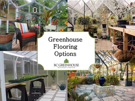 Greenhouse Flooring Ideas Diy, Greenhouse Floor Ideas Cheap, Green House Floor Ideas, Greenhouse Flooring Ideas, Greenhouse Floor Ideas, Greenhouse Flooring, Greenhouse Foundation, Greenhouse Floor, Greenhouse Living