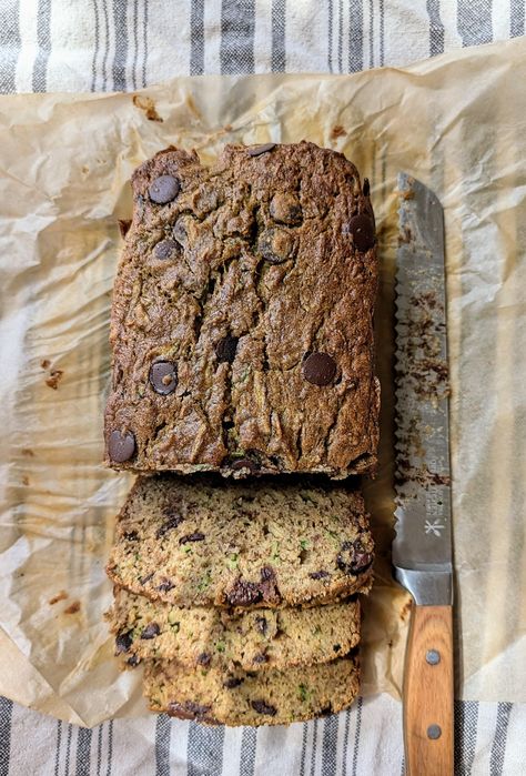 Oat Flour Zucchini & Date Bread — Let Them Eat Dirt Zucchini Date Bread, Oat Flour Zucchini Bread Recipes, Oat Flour Zucchini Bread, Zucchini Bread Oat Flour, Spelt Flour Zucchini Bread, Whole Food Plant Based Zucchini Bread, Date Bread, Gluten Free Zucchini Bread, Zucchini Muffins