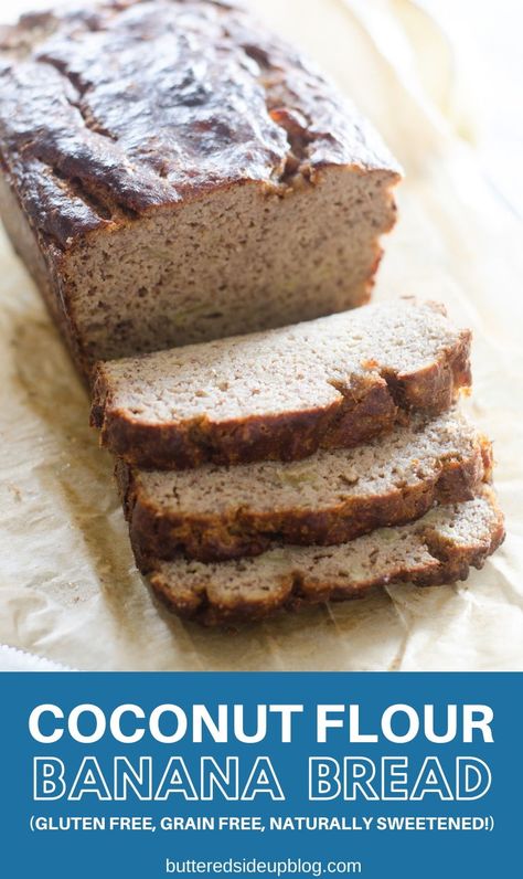 Keto Banana Bread Coconut Flour, Banana Bread Coconut Flour, Banana Bread With Coconut Flour, Coconut Flour Banana Bread, Keto Banana, Keto Banana Bread, Coconut Flour Bread, Flours Banana Bread, Banana Dessert Recipes