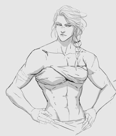 Female Arm Muscles Reference, Drawing Muscular Woman, Buff Warrior Women, Buff Female Character Art, Slightly Muscular Woman Reference, Buff Poses Drawing, Abs Reference Female, Arm Drawing Reference Female, How To Draw Muscular Women