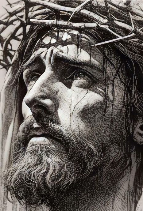 San Judas Drawing, Jesus Sketch, Angel Sculpture Art, Jesus Christ Face, Jesus Christ Portrait, Christian Drawings, Christ Tattoo, Street Tattoo, Jesus Drawings