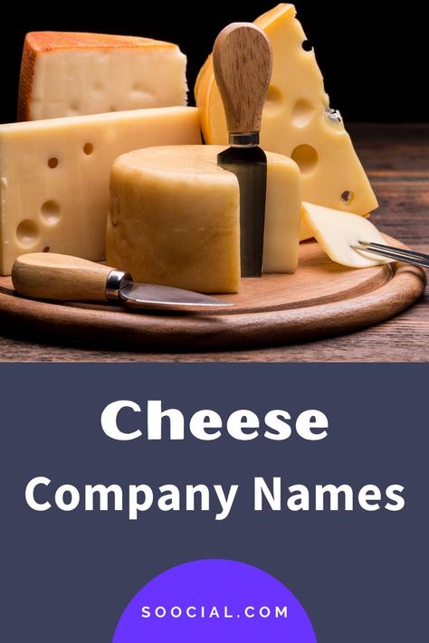 Cheese Business, Cheese Names, Company Name Ideas, New Business Names, Cheese Shop, Name Ideas, Business Names, Put Together, Company Names