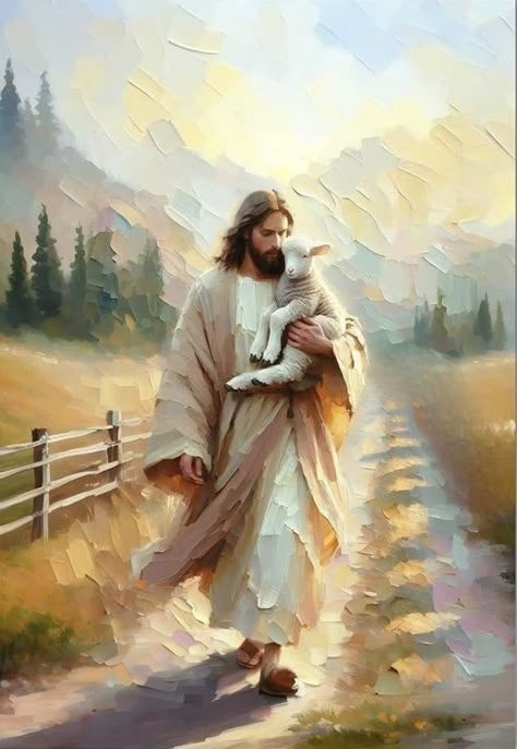 The Good Shepherd Art, Lds Pictures Of Jesus Christ, Jesus Holding Me, Jesus Holding Lamb, Jesus And Sheep, Jesus With Lamb, Jesus And The Lamb, Jesus And Lamb, Prayer To Jesus