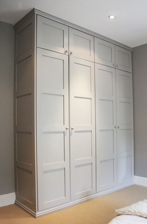 Painted Wardrobes, Pax Ikea, Bradford On Avon, Ikea Ideas, Farrow And Ball, Georgian Homes, Built In Wardrobe, Living Room Inspo, Built Ins