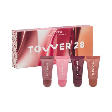 Tower 28 Beauty, Lip Treatments, Tower 28, Lip Jelly, Soften Lips, Tinted Spf, Youtube Makeup, Lip Set, Sugar Plum