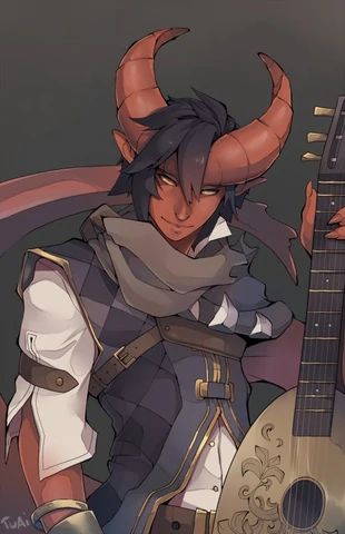 Mordekai | The Travelogue Wiki | FANDOM powered by Wikia Dnd Tiefling, Dnd Bard, Tiefling Bard, Heroic Fantasy, Dungeons And Dragons Characters, Dnd Art, Fantasy Rpg, Fantasy Inspiration, Anime Oc