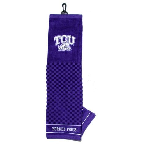 Team Golf NCAA Golf Towel TCU ** Details can be found by clicking on the image. Note:It is Affiliate Link to Amazon. Stephen F Austin State University, Ecu Pirates, Tcu Horned Frogs, Horned Frogs, James Madison, Perfect Golf, Golf Towel, Golf Towels, Embroidered Towels