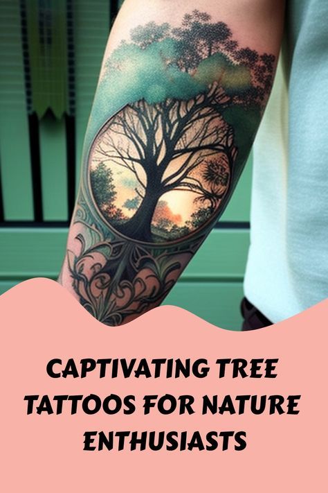 Discover the timeless beauty of tree tattoos! Whether you're a woman or a man, these simple yet captivating designs are sure to leave a lasting impression. From delicate branches to bold, intricate roots, there's a tree tattoo for everyone. Explore our collection and find inspiration for your next inked masterpiece. Let nature's strength and resilience guide you as you embrace the symbolism behind these stunning tree tattoos. Join the tribe of tattoo enthusiasts and express your unique style wi Goddess Tree Tattoo Mother Nature, Tree Of Life Tattoo Men Half Sleeves, Polish Tattoo Ideas Women, Tree Tattoos For Women Arm, Tree Of Life Tattoo For Women, Goddess Tree Tattoo, Tree Of Life Tattoo Men, Trending Tattoos For Women, Woman Tree Tattoo