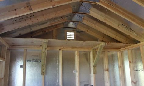 19 Ideas and Plans on How to Build Shed Storage Shelves Shed Ceiling Storage Ideas, Shed Ceiling Storage, Shed Ceiling Ideas, Shed Storage Shelves, Shed Shelves, Shed Shelving, Shed Design Plans, Building Shelves, Ceiling Shelves