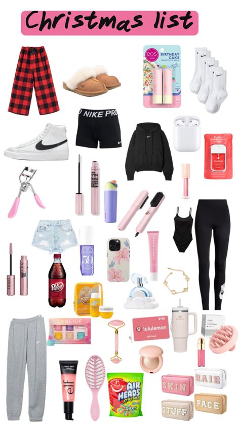 A list of gifts for Christmas Smooth Cake, Smooth Lips, Birthday List, Nike Pros, Hair Skin, Christmas List, The Balm, Skin, Birthday