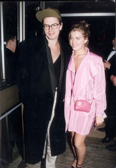 John Taylor & ex wife, Amanda Decadenet  at the premiere of Robin Hood, 1991 Amanda De Cadenet, Nigel John Taylor, 80s Cars, It Is Love, 80s Pop, John Taylor, Car Driver, Nobody Knows, Penelope Cruz