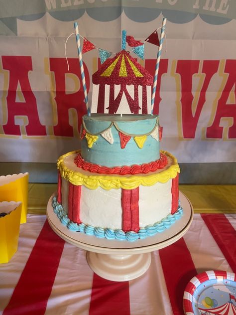 Carnival Cake Ideas Simple, Carnival Themed Birthday Cake, Carnival Birthday Cake Ideas, Carnival Cake Ideas, Circus Cake Ideas, Carnival Theme Cake, Carnival Birthday Cake, Carnival Themed Cakes, Carnival Birthday Cakes