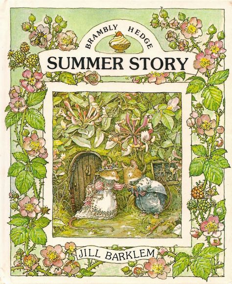 Jill Barklem, Brambly Hedge, Summer Story, Children's Literature, Vintage Children's Books, Winter Kids, Beatrix Potter, Childrens Illustrations, Childrens Art