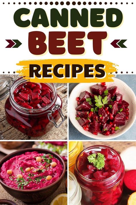 Recipes For Canned Beets, What To Do With Canned Beets, How To Season Canned Beets, Canned Beet Salad Recipes, Recipes With Canned Beets, Canned Beet Salad, Canned Beets, Canned Sliced Beets Recipe, Canned Beets Recipe How To Use