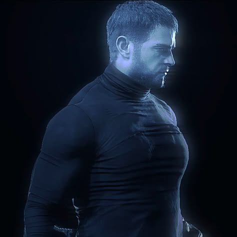 Chris Redfield Icon, Chris Resident Evil, Redfield Bloodline, Resident Evil Chris Redfield, Manifesting Him, Tyrant Resident Evil, Ethan Winters, Evil Pictures, I'm Looking Respectfully