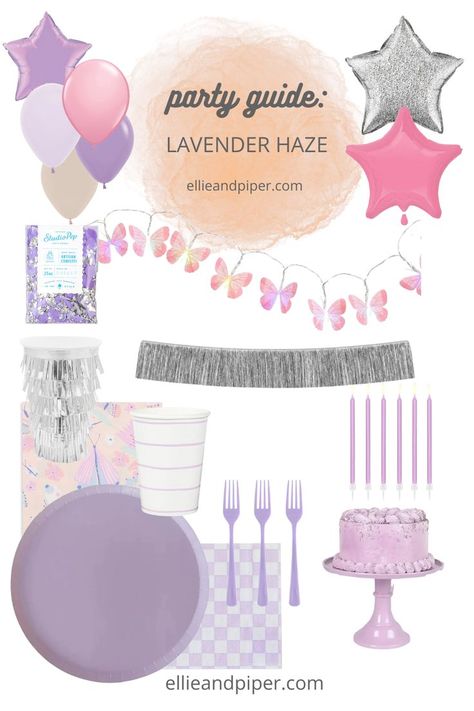 Breathe in Bliss: Embrace the Serenity of a Lavender Haze Celebration! All the Swifties gather for the best party ever! Like what you see? Shop the links below or send us an email. We're always happy to help: hello@ellieandpiper.com. Lavender Haze Party, Taylor Swift Party, Taylor Swift Birthday, Lavender Haze, Best Party, Bach Party, 8th Birthday, Best Part Of Me, Bachelorette Party