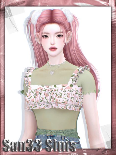 Game Screenshots, Sweetheart Top, Daily Clothes, Sims 4 Clothing, Sims 4 Cc, Sims 4 Custom Content, Sims Cc, Sims 4, Mens Outfits