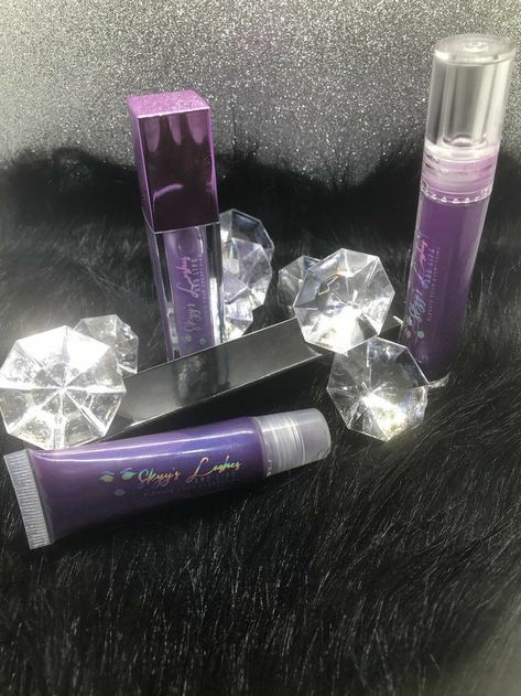 Lip Gloss Aesthetic, Gloss Aesthetic, Perfume Branding, Forked Tongue, Purple Lip Gloss, Aesthetic Products, 15 Birthday, Purple Things, Lip Gloss Collection