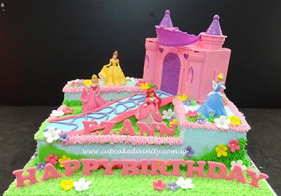 Cupcake Divinity.. Cupcakes fit for divines!: Princess Ezann Castle Cake Princess Castle Cake, Single Tier Cake, Pirate Cake, Castle Cake, First Come First Serve, Tier Cake, Princess Cake, Princess Birthday Party, Minnie Mouse Party