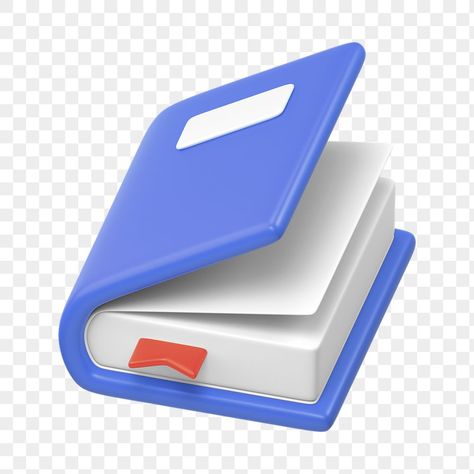 Book 3d Icon, Book 3d Illustration, Book Icon Png, Book Icon Design, Google Plus Logo, Books Icon, Transparent Icons, Book 3d, Icon Background