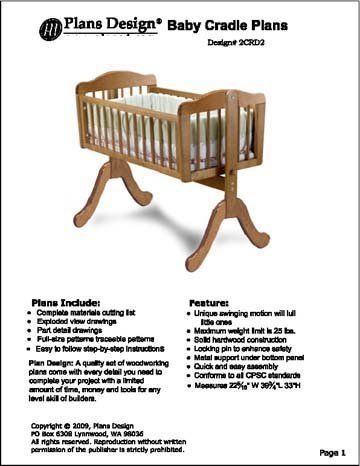 Cradle Plans, Baby Cradle Plans, Cradle Woodworking Plans, Bed Woodworking Plans, Chest Woodworking Plans, Cradle Bedding, Woodworking Projects Furniture, Woodworking Storage, Woodworking Project Plans