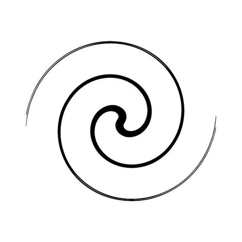 Swirl Tattoo Spirals, Spiral Tattoo Ideas, Koru Tattoo, Rp Overlay, Spiral Tattoo, Zen Tattoo, Swirl Tattoo, Dot Painting Tools, Spiral Tattoos