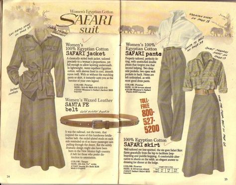 Movie Inspirations ~ Out of Africa | The Vintage Traveler * I'm loving the Safari Skirt Outfit * Out Of Africa Style, Wallpaper Dress, Banana Republic Style, Safari Outfit, Vintage Safari, African Outfits, African Fashion Designers, Out Of Africa, Safari Jacket