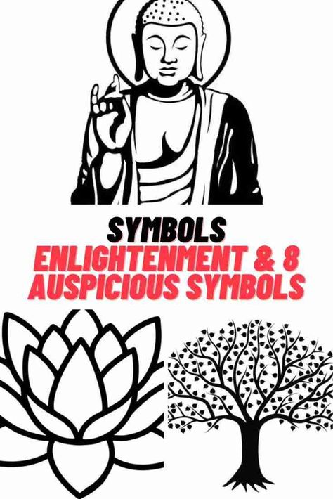 Symbols of Enlightenment & 8 Auspicious Symbols #Symbols #Enlightenment #Buddhism