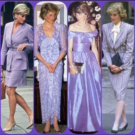 Princess Diana Purple, Princess Diana Hair, Princess Diana Dresses, Princess Diana Fashion, Princess Diana Family, Princess Diana Photos, Princess Diana Pictures, Princes Diana, Dresses Romantic