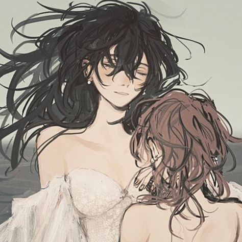 era_pippi Female Soukoku Matching, Skk Matching Icons, Female Dazai Fanart, Female Soukoku, Fem Skk Fanart, Fem Dazai Osamu, Fem Dazai And Chuuya, Soukoku Pfp, Fem Soukoku