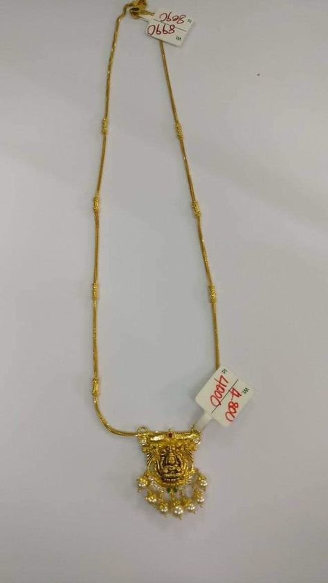 Small Lakshmi Pendant Gold, Gold Lakshmi Pendant Designs, Lakshmi Pendant Gold, Lakshmi Pendant, Kids Gold Jewelry, Temple Jewellery Earrings, Antique Gold Jewelry Indian, Gold Jewelry Simple Necklace, Handmade Gold Jewellery