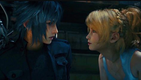 Noctis And Stella, Luna And Noctis, Cloud And Noctis, Noctis Lunafreya, Lunafreya And Noctis, Noctis And Luna, Ffxv Ravus And Luna, Barbie Life, Fantasy Games