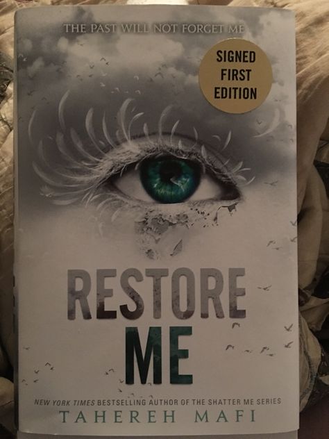 Went to local bookstore for my copy of Restore Me and luckily I got a signed first edition! I am sooo excited to read!! Restore Me, Local Bookstore, 2024 Books, Shatter Me Series, Bestselling Author, Bookstore, New York Times, To Read, Books To Read