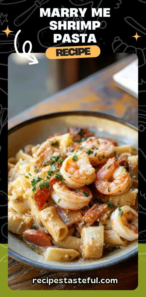 Inspired by the viral “Marry Me Chicken,” this creamy shrimp pasta is rich, flavorful, and perfect for any occasion. Featuring tender shrimp, sun-dried tomatoes, and a luscious sauce, it’s a quick 30-minute dish that will have everyone asking for seconds! #ShrimpPasta #CreamyShrimp #MarryMeShrimpPasta #QuickMeals #DinnerIdeas #PastaLovers #SeafoodRecipe Marry Me Shrimp Pasta, Shrimp Pate, Marry Me Shrimp, Shrimp Pesto Pasta, Sundried Tomato Pasta, Creamy Shrimp Pasta, Creamy Shrimp, Marry Me Chicken, Shrimp Pasta Recipes