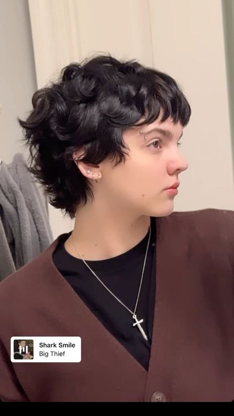 Madilyn Mei, Dream Haircut, Gay Haircut, Dream Hairstyles, Pin Straight Hair, Short Shaggy Haircuts, Musical Artist, Shaggy Haircuts, Really Short Hair