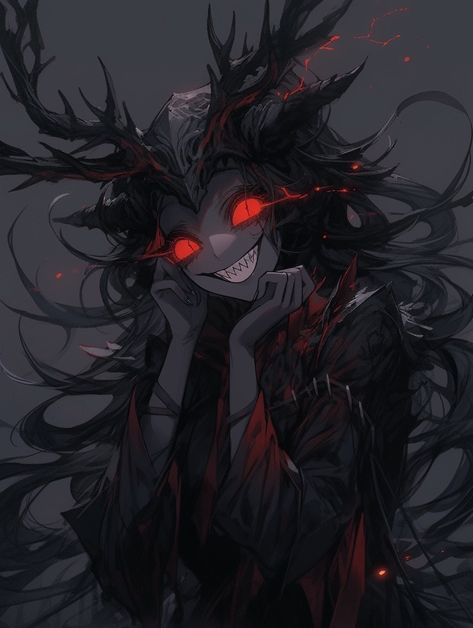 Female Shadow Demon, Snake Male Character, Female Shadow, Black Demon, Female Demon Art, Shadow Demon, Alice In Wonderland Fanart, Shadow Creatures, Shadow Monster