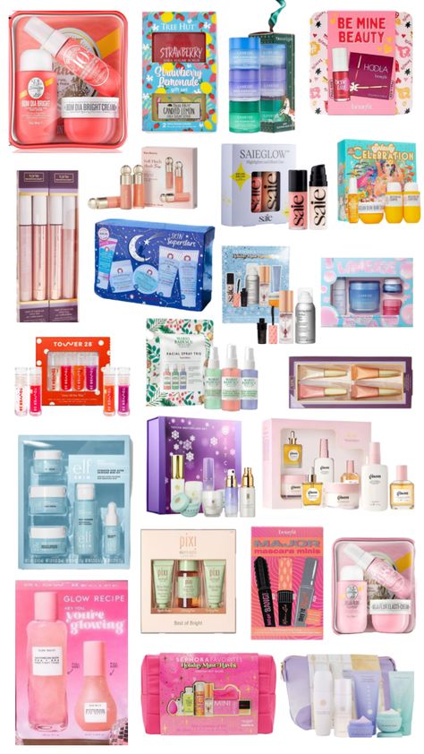 Sephora Gift Sets, School Emergency Kit, Makeup Beauty Room, Makeup Collection Goals, Cute Christmas Ideas, Preppy Gifts, Sephora Skin Care, Skincare Inspiration, Teenager Gifts