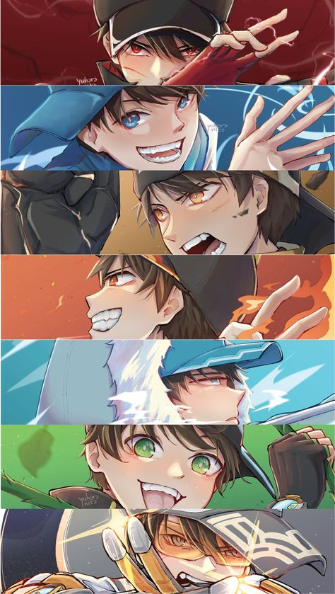 Anime Crafts Diy, Chibi Wallpaper, Boboiboy Anime, Novel Characters, Anime Galaxy, Boy Illustration, Bungou Stray Dogs Characters, Boboiboy Galaxy, Dark Phone Wallpapers