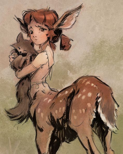 Anthro Reindeer, Deer Person Character, Deer Woman Art, Deer Girl Drawing, Half Deer Half Human, Deer Human Hybrid, Deer Oc Human, Deer Hybrid Human, Deer Character Design