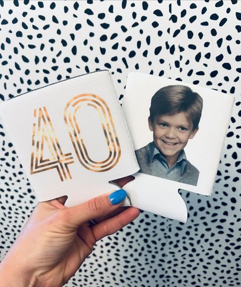 🤩 Want to elevate your party favor? Let me hand edit your pictures and create a totally custom and personalized koozie! Available in standard and slim size; starting at $4/each. Shop my Etsy to order yours. . . . . Party favor Custom favors Do me a favor Koozie Milestone birthday #Shoplocal #supportsmall #smallbusiness #saintlouis #sublimation #partykoozie #partyfavor #babeswhocreate #domeafavorstl #customfavor Custom Favor, Milestone Birthday, Milestone Birthdays, Party Favor, Party Favors, Shop My, Let Me, Let It Be, Birthday