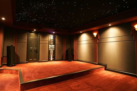 Fabric Wall Panels, Home Theater Room Design, Wall Panel System, Acoustic Ceiling Panels, Theater Room Design, Acoustic Fabric, Sound Panel, Fabric Walls, Wall Paneling Diy