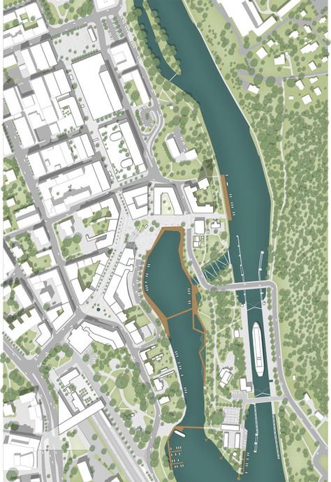 Masterplan Landscape And Urbanism Architecture, Urban Design Diagram, Urban Design Graphics, Urban Design Architecture, Urban Design Plan, Urban Landscape Design, City Layout, Desain Lanskap, Landscape And Urbanism