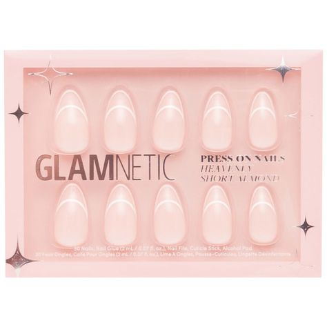 Press-On Nail Kit - Glamnetic | Sephora Press On Nails Packaging Ideas, Press On Nails Packaging, Glamnetic Nails, Nails Packaging, Subtle Nail Art, Best Press On Nails, Patriotic Nails, Fun Summer Nails, One Percent