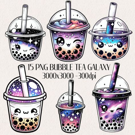 Kawaii Boba Tea, Cute Boba Tea, Tea Clipart, Tea Png, Kawaii Boba, Cardboard City, Cute Boba, Digital Downloads Printables, Business Products