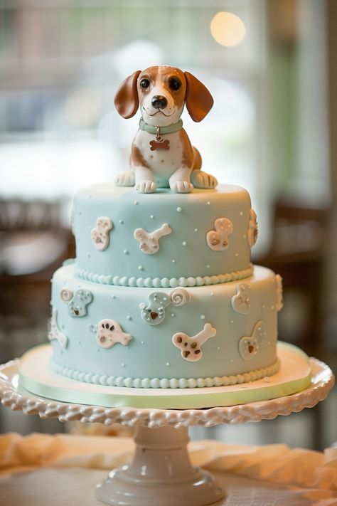 Party Time: Unique Dachshund Birthday Cakes That Impress Birthday Dog Cake, 4th Birthday Cake, Cake For Kids, Dachshund Birthday, 4th Birthday Cakes, Dog Birthday Cake, Birthday Dog, Birthday Cake Ideas, Dog Cake