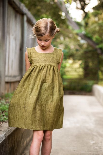 bohemian babydoll dress | www.stitched-together.com/2014/06/… | Flickr Babydoll Dresses, Stitched Together, Sewing Kids Clothes, Girl Dress Patterns, The Bohemian, Double Gauze, Girl Pattern, Little Dresses, Baby Sewing