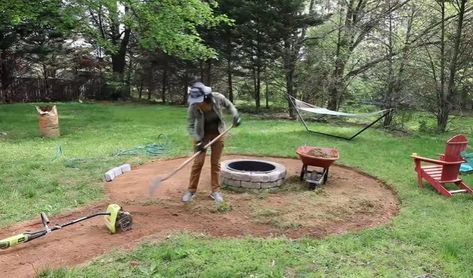 Mulch is an important part of any landscaping project. It can help to control weeds, retain moisture in the soil, and provide a finished look to your yard. But can you put mulch around a fire pit? The answer is YES, but you make sure that the mulch is at least six inches away from the edge of the fire pit. This will help to prevent the mulch from catching on fire. Fire Pit Mulch Area, Firepits Backyard With Mulch, Mulched Fire Pit Area, Fire Pit With Mulch, Fire Pit Ideas Backyard Mulch, Fire Pit With Mulch Around It, Fire Pit Area With Mulch, Mulch Around Fire Pit, Mulch Fire Pit Area