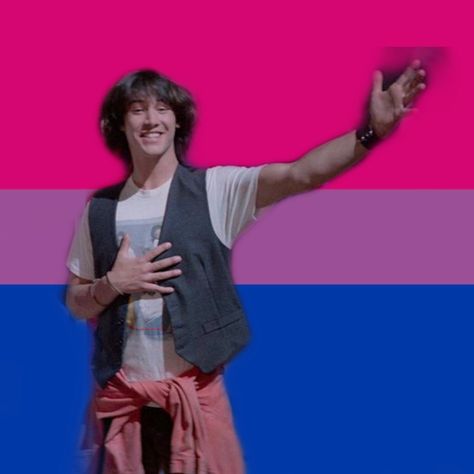 Bill And Ted Matching Icons, Bill And Ted Pfp, Bill And Ted Fanart, Ted Gif, Ted Theodore Logan, Bill And Ted, Pride Pfp, Pride Icons, Father Ted