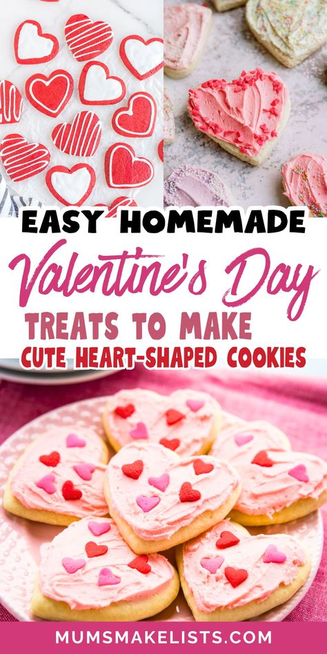 Looking for a delicious Valentine’s treat? These decorated heart-shaped cookies with royal icing are easy to make and perfect for gifts or festive gatherings. They’re as delicious as they are beautiful, making them a great addition to Valentine’s Day with Heart Sugar Cookies Decorated, Easy Valentines Day Treats, Cookie Decorating, Heart Shaped Food Ideas, Heart Shaped Desserts, Valentines Day Cake Ideas Heart Shapes, Valentine’s Day Sugar Cookies. Easy Heart Shaped Cookies, Heart Royal Icing Cookies, Cake Ideas Heart, Heart Sugar Cookies Decorated, Heart Shaped Desserts, Valentine Cookies Royal Icing, Valentines Day Cake Ideas, Valentines Day Cookies Decorated, Heart Shaped Food Ideas