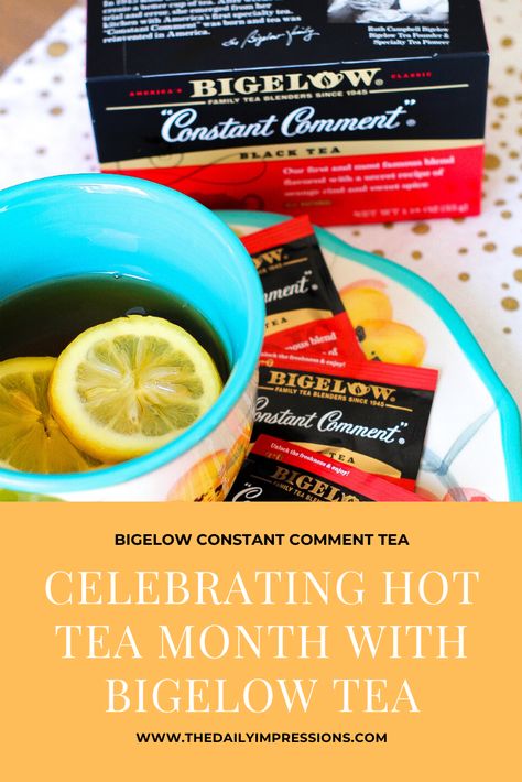 #AD Did you know that January is Hot Tea Month? If you're a tea lover like me, you'll want to check out this post to learn more about Bigelow Constant Comment Tea found at @Walmart and find out how tea unites us all together. @BigelowTea. #TeaProudly #CelebrateHotTeaMonth #HotTeaMonth #BlackTea #BigelowTeaFlavors #BigelowBlackTea #ConstantCommentTea Bigelow Tea, Flavored Tea, Hot Tea, Best Places To Eat, Food Guide, Black Tea, Tea Lover, Places To Eat, Did You Know